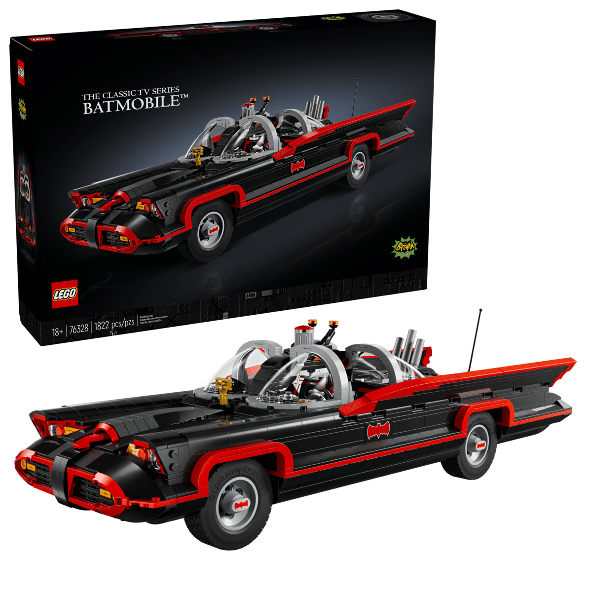 Lego® DC - Batman - Batmobile™ da Série de TV Clássica 76328
