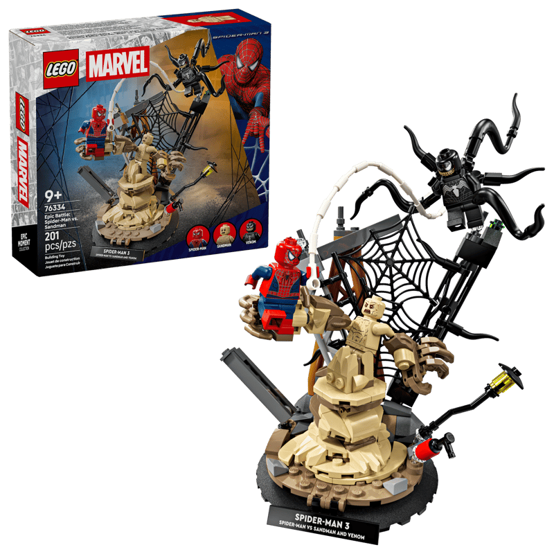 Lego® Marvel - Batalha Épica: Spider-Man contra Sandman 76334