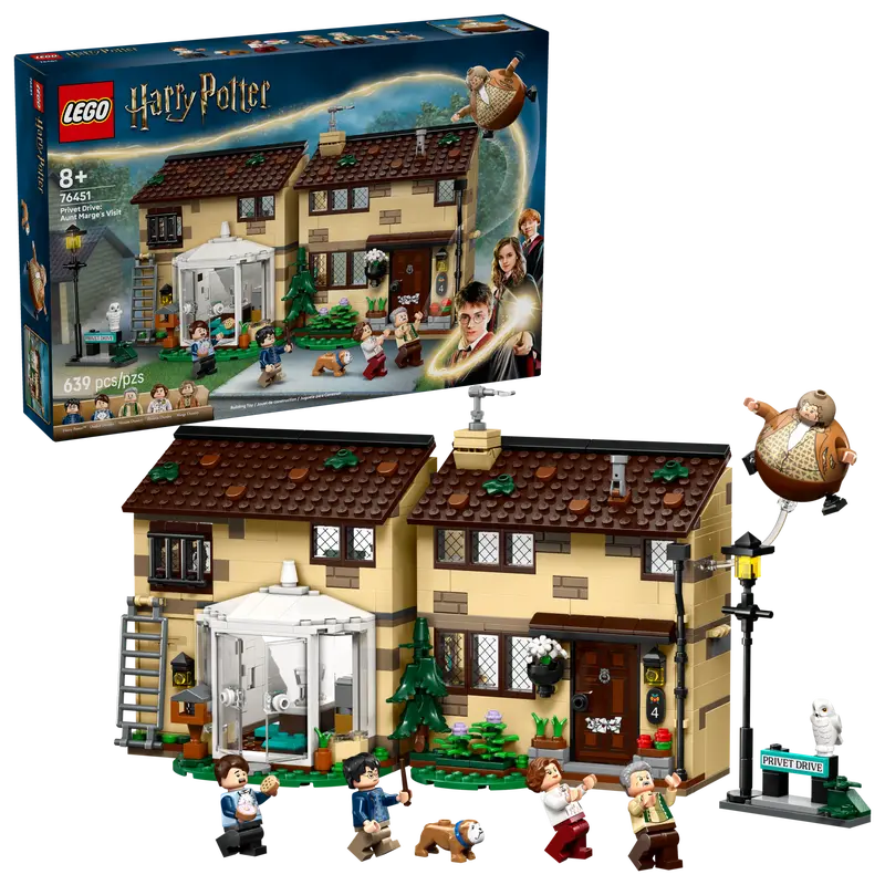 Lego® Harry Potter - Privet Drive: Visita da Tia Marge 76451