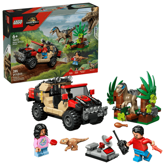 Lego® Jurassic World - Fuga Todo-o-Terreno do Raptor 76972