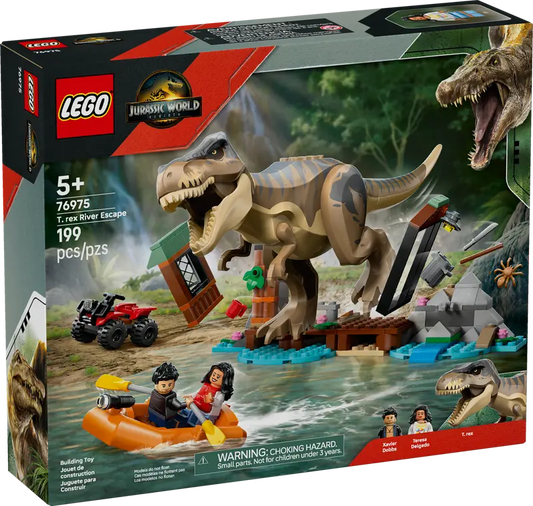 Lego® Jurassic World -  Fuga Pelo Rio do T. rex 76975