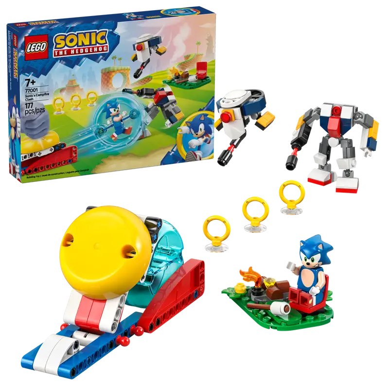 Lego® Sonic - Confronto no Acampamento do Sonic 77001