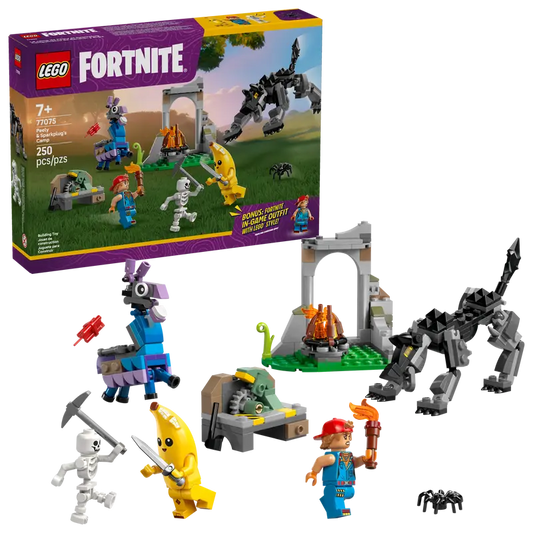 Lego® Fortnite - Acampamento de Peely e Sparkplug 77075
