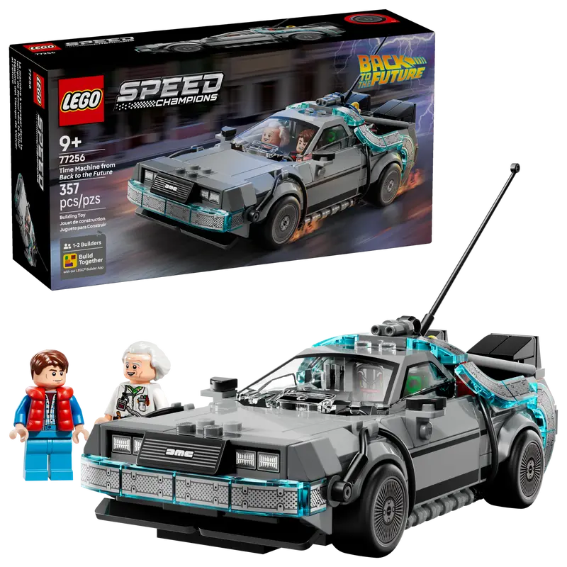 Lego® Speed Champions - Máquina do Tempo de Regresso ao Futuro 77256
