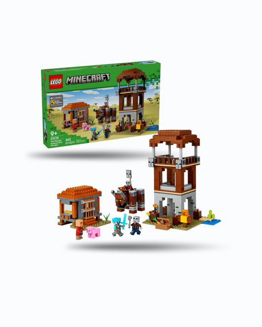 Lego® Minecraft - O Posto Avançado do Saqueador e Devastador 21278