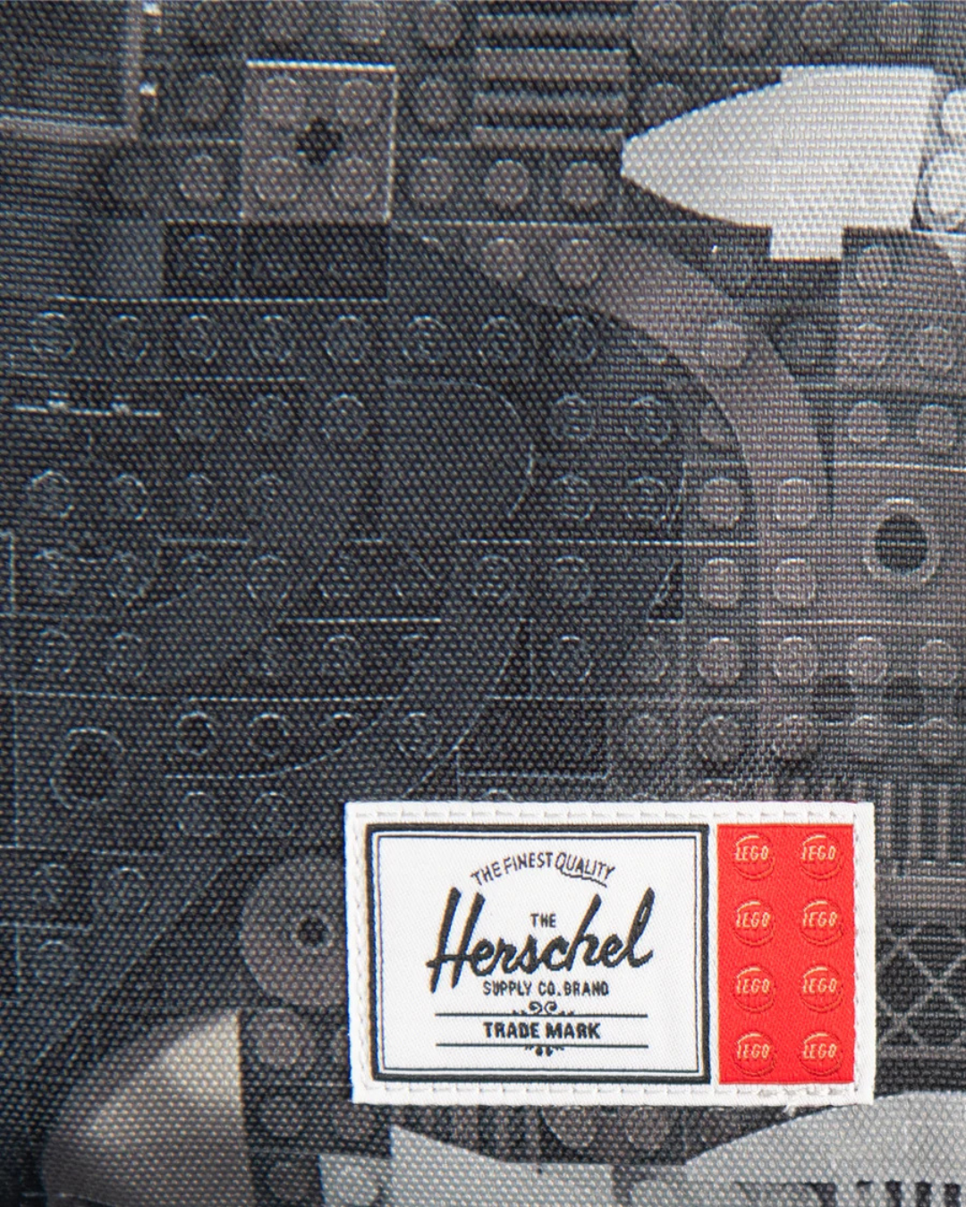 Lego® Herschel™ - Lancheira Pop Quiz Little Herschel – Peças Abstratas Preto 5010431