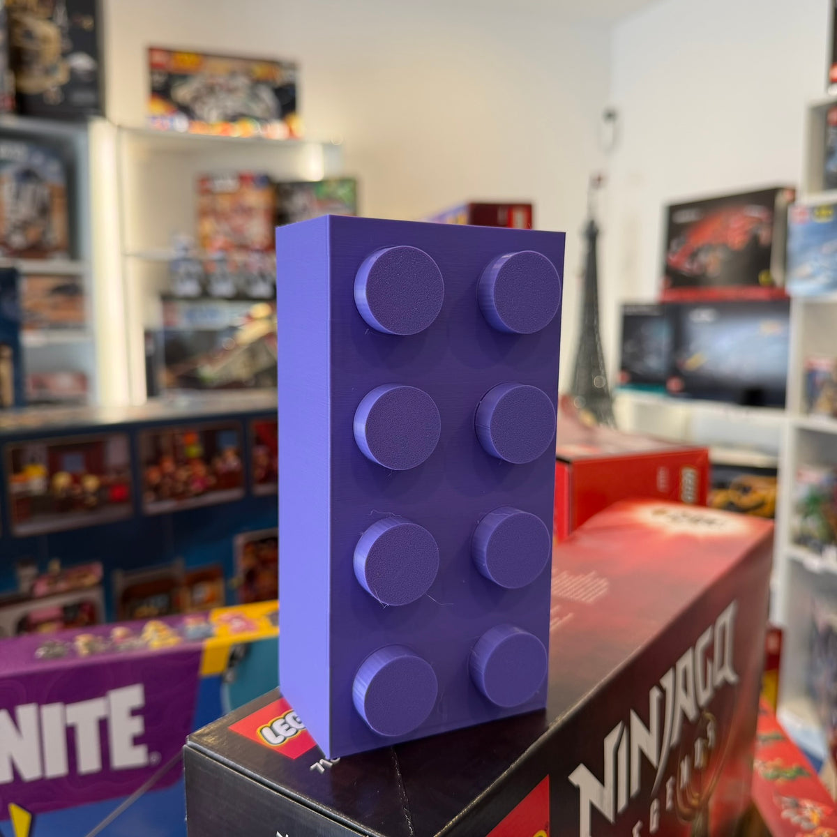Vaso para Flores Lego Botanicals - Roxo - Formato Peça