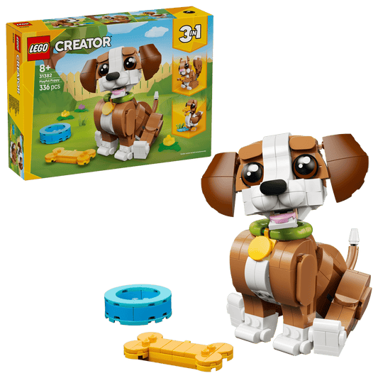 Lego® Creator - Animais Adoráveis: Cachorrinho Brincalhão 31382