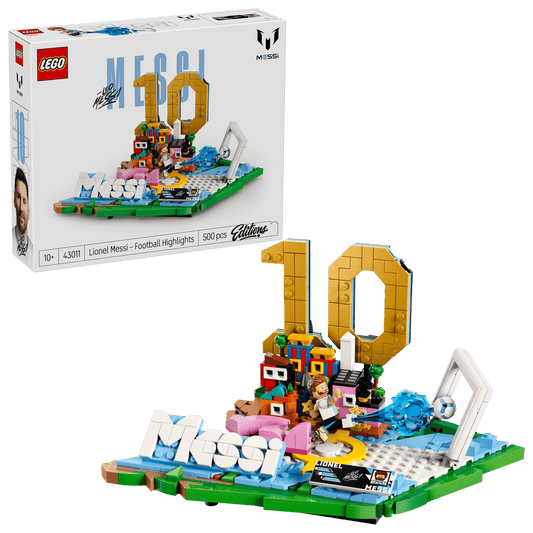 Lego® Editions - Icons - Editions - Lionel Messi – Destaques do Futebol 43011