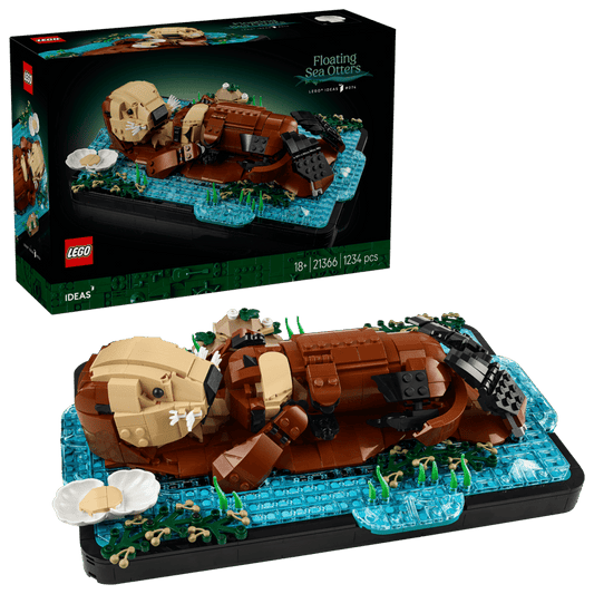 Lego® Ideas - Lontras Marinhas Flutuantes 21366
