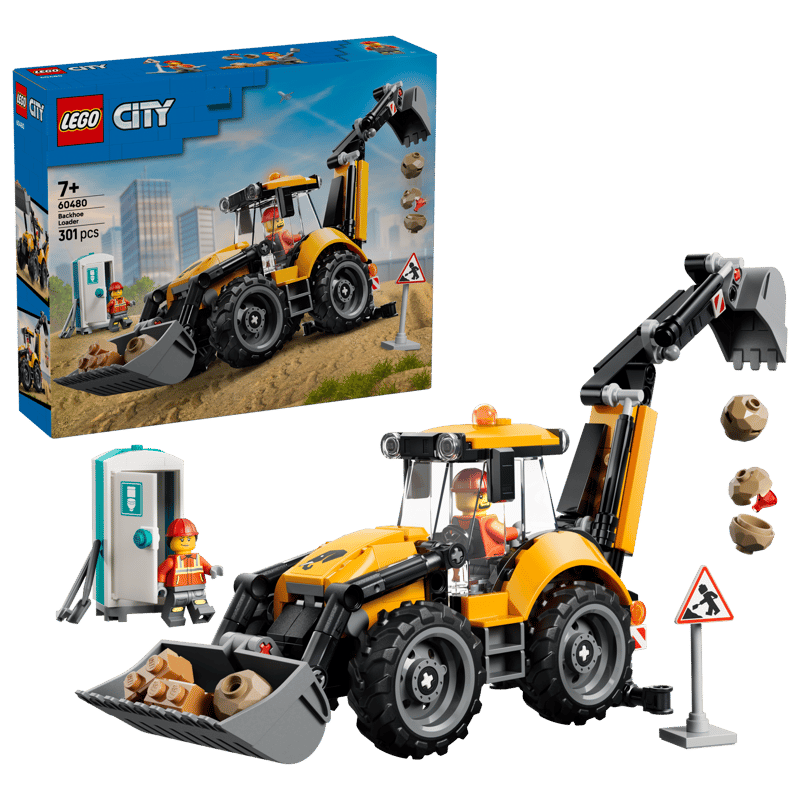 Lego® City - Retroescavadora Amarela 60480