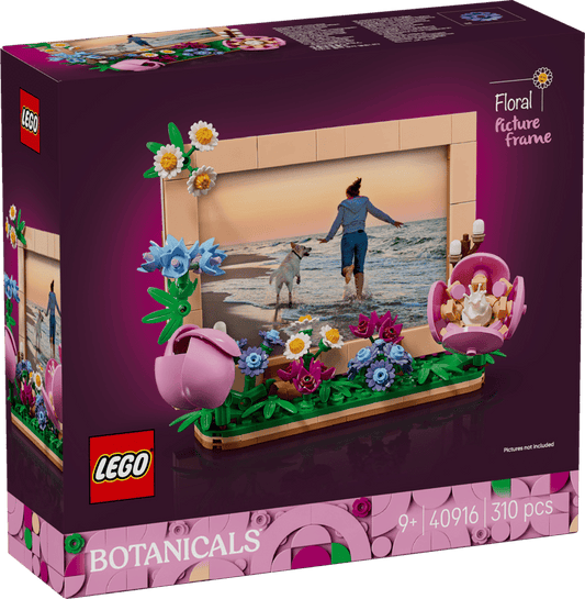 Lego® Botanicals - Moldura com Imagem Floral 40916
