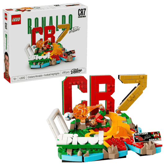 Lego® Editions - Icons - Editions - Cristiano Ronaldo – Destaques do Futebol